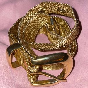Vintage Gold Belt